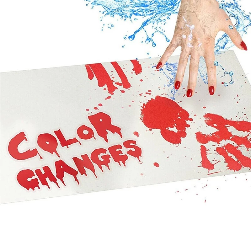 Transformative Halloween Bathroom Mat: Instant Color Change Fun!