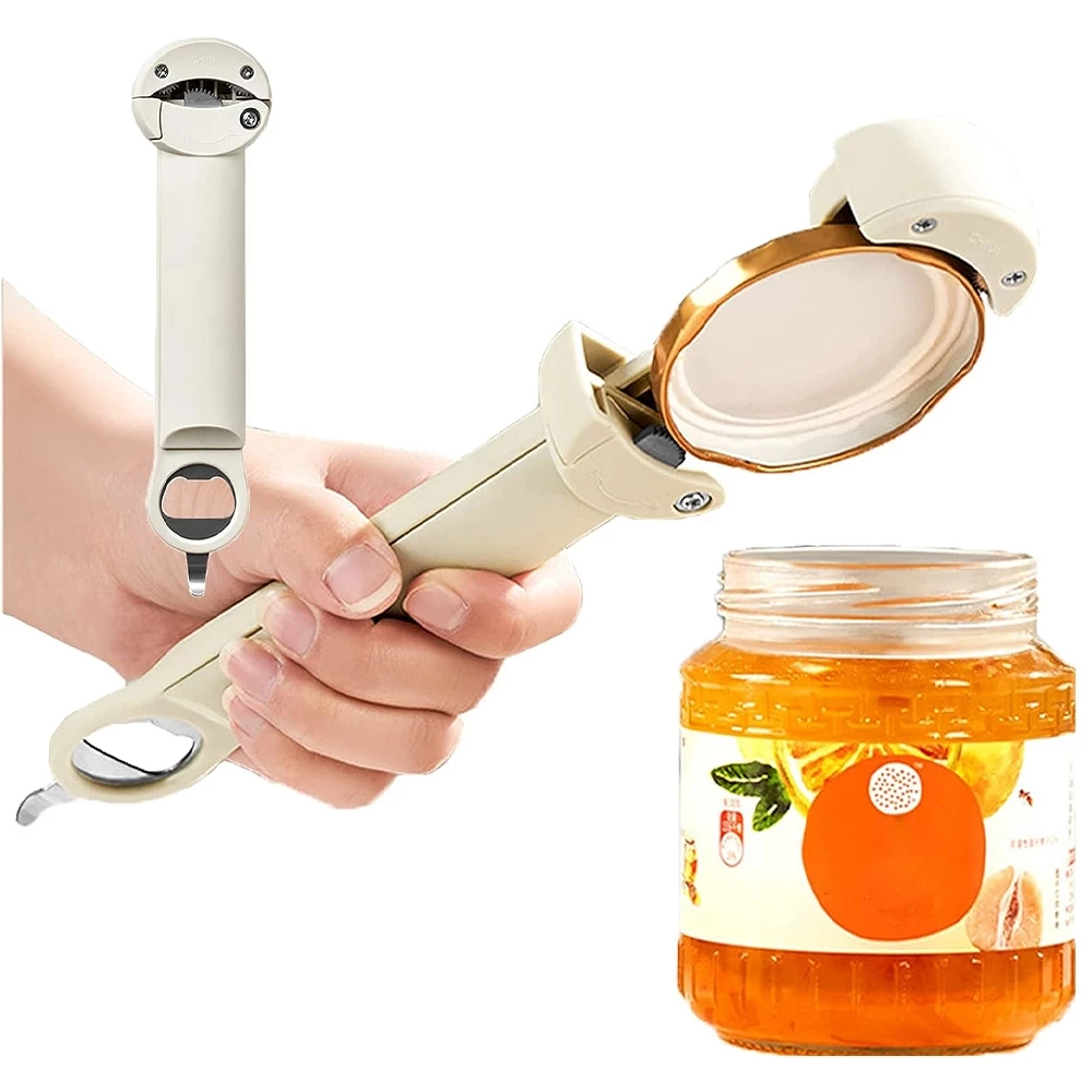 Can and Bottle Opener - Versatile Retractable Multifunctional Tool