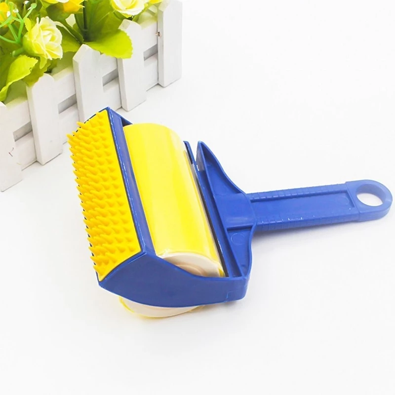 Pet Hair Cleaning Reusable Roller Brush