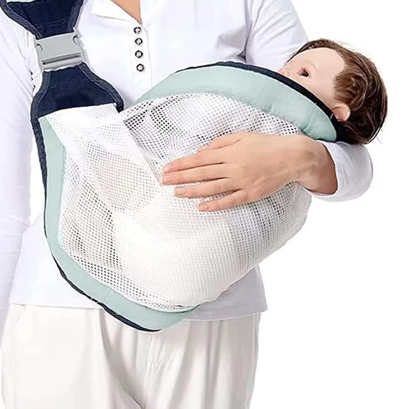 Mesh Newborn Baby Support Carrier - One Shoulder Comfort