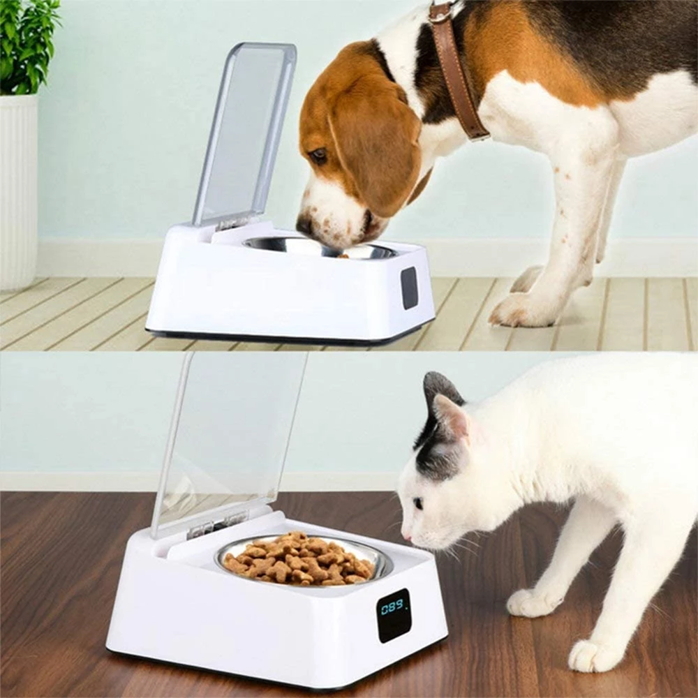 Convenient Infrared Sensor Pet Food Feeder for Cats and Dogs