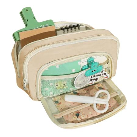 Large Capacity Pencil Bag Stylish Organiser for Your Essentials