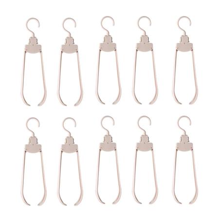 Portable Folding Hangers Set of 10 pcs - Effortless Organization