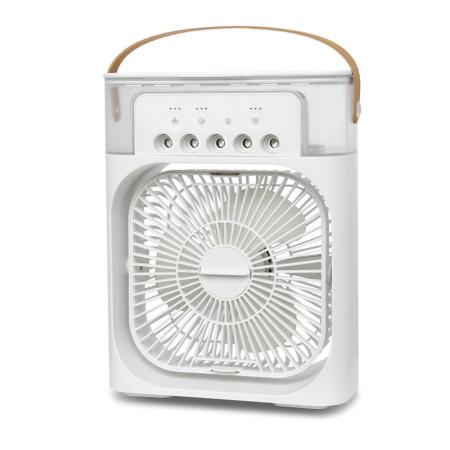 Versatile Air Cooler Fan: 5 Nozzles, 3 Gears, Large Tank Capacity - USB Powered