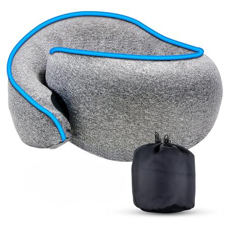 Travel Neck Pillow for Ultimate 360° Comfort & Support - Sleep and Rest!