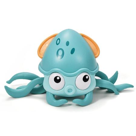 Engaging Crawling Octopus Toy: Music, LED Lights, USB Rechargeable!