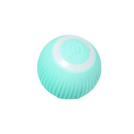 Engaging USB Rechargeable LED Kitten Toy - 360° Rotating Fun!